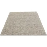 LeGer Home by Lena Gercke Wollteppich "Ainhoa, handgewebt, Wolle" Gr. 6, beige (sand), B:200cm H:12mm L:300cm, Kunstfaser, Wolle, LEGER HOME BY LENA GERCKE, Teppiche, einfarbig, Wolle, Teppich, Wohnzimmer, Schlafzimmer, Esszimmer