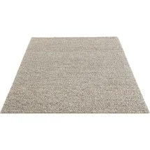 LeGer Home by Lena Gercke Wollteppich "Ainhoa, handgewebt, Wolle" Gr. 6, beige (sand), B:200cm H:12mm L:300cm, Kunstfaser, Wolle, LEGER HOME BY LENA GERCKE, Teppiche, einfarbig, Wolle, Teppich, Wohnzimmer, Schlafzimmer, Esszimmer