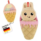 Heless Monster Styles, Schlafsack im Eiswaffel Design mit Schlaufe, Größe 15 cm