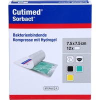 ACA Müller / ADAG Pharma CUTIMED Sorbact Gel Kompressen 7.5x7.5 cm