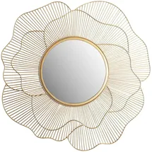 KADIMA DESIGN Wandspiegel Rose 77 cm Gold