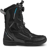 SHIMA STRATO Wasserdichte Motorradstiefel Herren und Damen - Motorrad Stiefel Tourenstiefel Schuhe Männer Leder Schwarz 43)