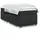 vidaXL Boxspringbett 90 x 200 cm Schwarz