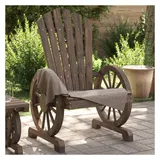 vidaXL Adirondack-Gartenstuhl 57,5 x 79 x 99 cm braun