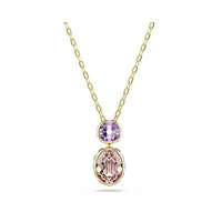 Swarovski Kette mit Anhänger 5741586 Mehrfarbig / Gelbgold