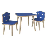 Kindersitzgruppe Set , blau , Maße (cm): B: 110 H: 52