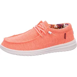 Fusion Mokassins Schnürschuhe in Orange 37 EU