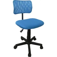 Hti-Living Schreibtischstuhl höhenverstellbar Fancy Hellblau - Hellblau