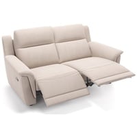 Sofanella 2-Sitzer Stoff Malito, Relaxsofa, Designsofa, Designer Couch, Italienisches Sofa, 2er Sofa beige