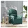 vidaXL Relaxsessel Dunkelgrün Polyester 86,5 x 99,5 x 0 cm Grün mit Liegefunktion