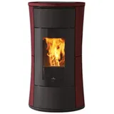 Edilkamin Pelletofen | CHERIE 9+ EVO TOP | 9 kW | Keramik bordeaux