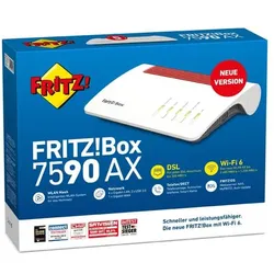 FRITZ!Box 7590 AX EDITION AT DSL-Modem, WLAN-Router (max. 2400 Mbit/s) & IP-Tele...