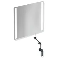 Hewi 801 Kipp-Lichtspiegel LED 801.01B40092 600x540x6mm, matt, anthrazitgrau