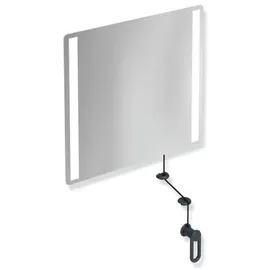 Hewi 801 Kipp-Lichtspiegel LED 801.01B40092 600x540x6mm, matt, anthrazitgrau