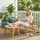 Outsunny Gartensessel 60 x 83 x 108 cm beige 2 St.