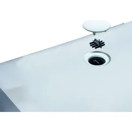 Geberit Setaplano 80x80cm, Höhe 4,5 cm, weiß-alpin, 154.260.11.1