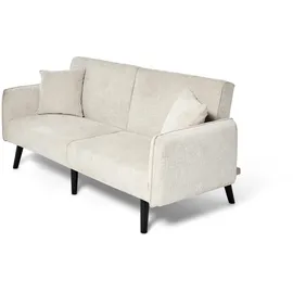 Jahnke Schlafcouch Boucle 2-Sitzer Beige