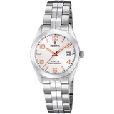 Festina Damen Analog Quarz Uhr mit Edelstahl Armband F20438/4