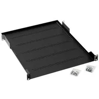 Triton RAB-UP-550-A1 19" Fachboden 1HE, 550mm, 40kg, schwarz