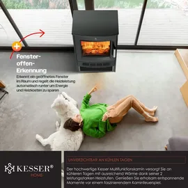 Kesser Elektrokamin schwarz