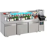 Kühltisch 3 Türen Mit Cocktail-Bar-Station