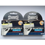 16x Wilkinson Quattro Titanium Precision Rasierklingen neu/OVP