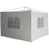 Trendline Seitenteile zu Pavillon 300 x 300 cm weiß, 2 Stück