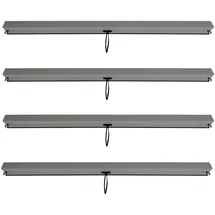 Proregal Seitenwand für Pavillon 3x3 m 4 Stück Anthrazit 2,05 x 2,70 m