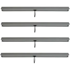 Proregal Seitenwand für Pavillon 3x3 m 4 Stück Anthrazit 2,05 x 2,70 m