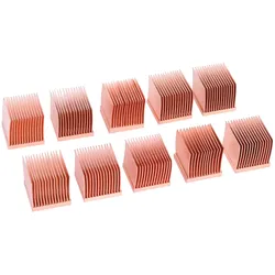 Alphacool 17427, Kühlkörper, Kupfer, Kupfer, 14 mm, 14 mm, 10 Stück(e)