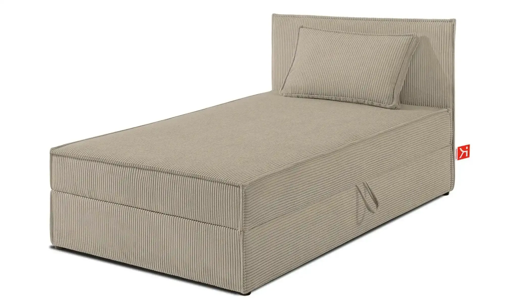 KONSIMO Boxbett   ¦ beige ¦ Maße (cm): B: 95 H: 89