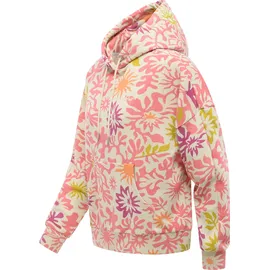 Ragwear Pirita Print Hoodie Pink 38