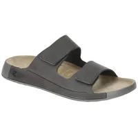 ECCO Cozmo Pantolette steel Klett 500904 50090402013 in grau