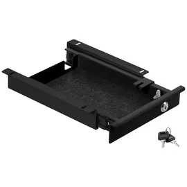 SO-Tech Unterbauschublade cavo schwarz, 22 cm, abschließbar