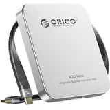 ORICO K20 mini Festplattengehäuse, Silber