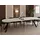 WFL GROUP Runder Esstisch 100 x 77 x 100 cm beige