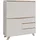 byLIVING Sekretär Valentin, Kaschmir Beige/Eiche, 3 Schubladen
