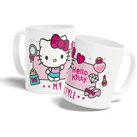 KONIX Hello Kitty Tasse 0,32 l Weiß