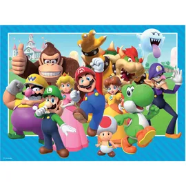 Ravensburger Kinderpuzzle 100 XXL Teile - Nintendo Super Mario - Los geht's!