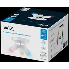 WIZ Imageo 3er-Spot rund 1035 lm Aluminium