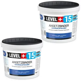 LEVEL PLUS Gipskleber Ansetzgips Klinker Verblender Riemchen 10 kg