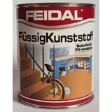 Feidal Flüssigkunststoff, zum Versiegeln und Beschichten von Betonböden, Farbton: Weiss / 2,5 Liter