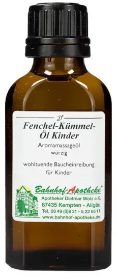 Bahnhof-Apotheke Fenchel-Kümmel-Öl Kinder 50ml