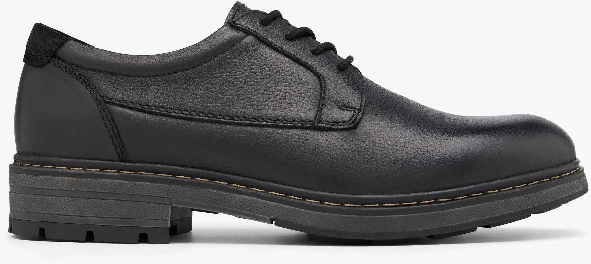 AM SHOE  Businessschuh Schwarz, Herren, Größe: 42, Material: Leder/Synthetik - AM SHOE  Businessschuh Schwarz, Herren, Größe: 42, Material: Leder/Synthetik - man - Schwarz