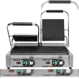 Yato Gastro Doppel Elektrogrill 3600W bunt