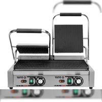 Yato Gastro Doppel Elektrogrill 3600W bunt