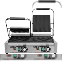 Yato Gastro Doppel Elektrogrill 3600W bunt