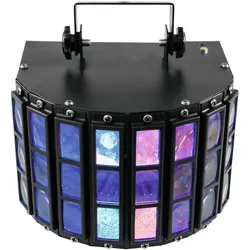 LED Strahleneffekt - kompakt und party-ready - 5 Farben, musikgesteuerte Beamshow MINI-D5