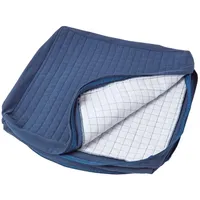 Homescapes Sitzkissen 150 x 50 x 10 cm blau 1 St.