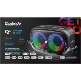 DEFENDER Q5 schwarz